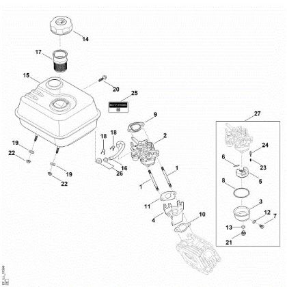 Imagen de G - Sistema de combustible EHC 600.0 (EHC600-0001)