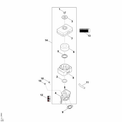 Imagen de B - Filtro de aire EHC 600.0 (EHC600-0002)