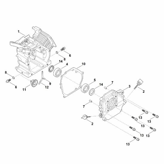 Imagen de C - Cárter del cigáeáal EHC 600.0 (EHC600-0002)