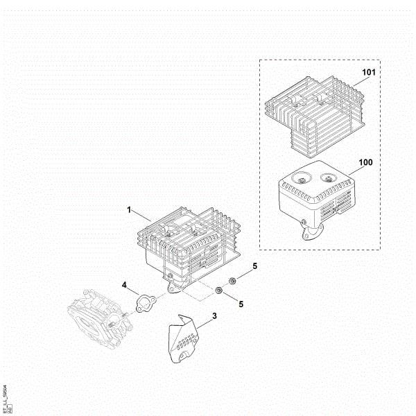Imagen de F - Silenciador EHC 600.0 (EHC600-0002)