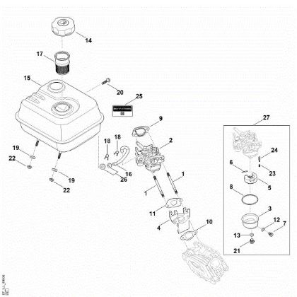 Imagen de G - Sistema de combustible EHC 600.0 (EHC600-0002)