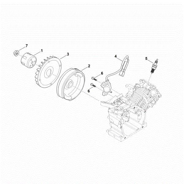 Imagen de I - Sistema de encendido, rueda volante EHC 600.0 (EHC600-0002)