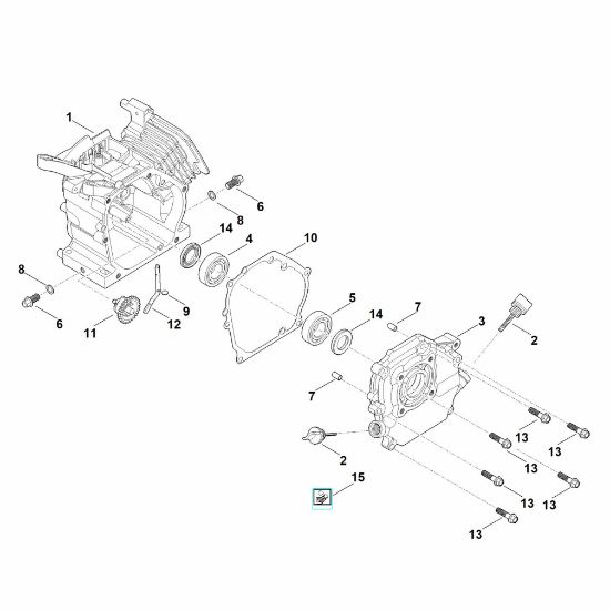 Imagen de C - Cárter del cigáeáal EHC 600.0 (EHC600-0003)