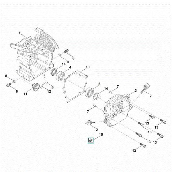 Imagen de C - Cárter del cigáeáal EHC 600.0 (EHC600-0003)