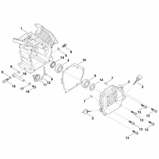Imagen de C - Cárter del cigáeáal EHC 600.0 (EHC600-0004)
