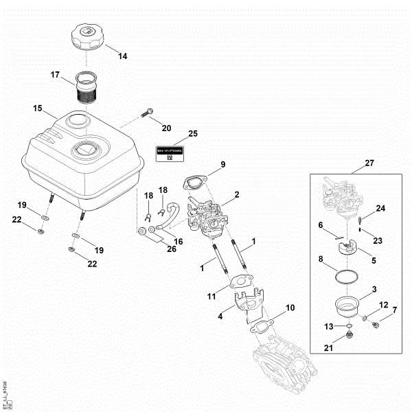 Imagen de G - Sistema de combustible EHC 600.0 (EHC600-0004)