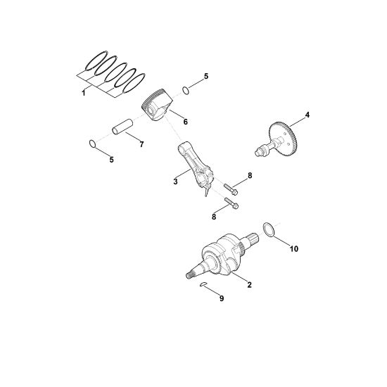 Imagen de D - Cigáeáal, pistones EHC 700.0 (EHC700-0001)