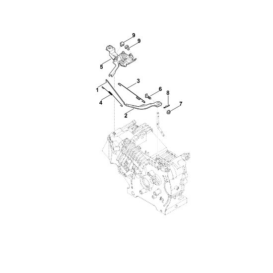 Imagen de E - Varillaje del regulador EHC 700.0 (EHC700-0001)