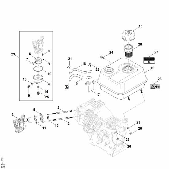 Imagen de G - Sistema de combustible EHC 700.0 (EHC700-0001)