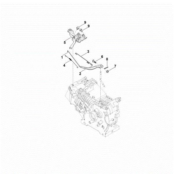 Imagen de E - Varillaje del regulador EHC 700.0 (EHC700-0003)