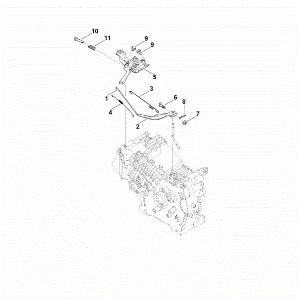 Imagen de E - Varillaje del regulador EHC 700.0 (EHC700-0004)
