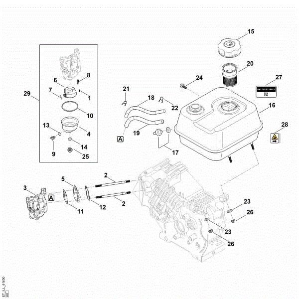 Imagen de G - Sistema de combustible EHC 700.0 (EHC700-0004)