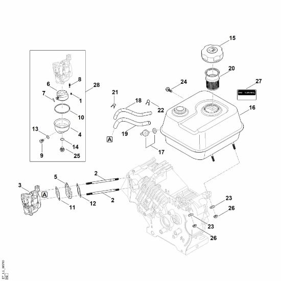 Imagen de G - Sistema de combustible EHC 705.0 (EHC705-0003)