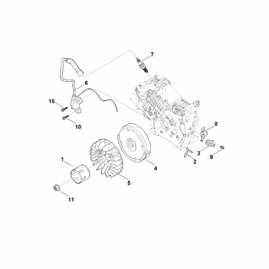 Imagen de I - Sistema de encendido, rueda volante EHC 705.0 (EHC705-0003)