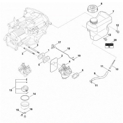 Imagen de G - Sistema de combustible EVC 200.3 C (EVC200-0005)