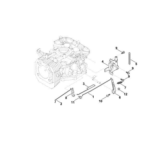 Imagen de G - Varillaje del regulador EVC 4000.1 (EVC4000-0002)