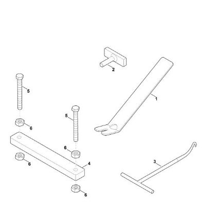 Imagen de K - Herramienta especial EVC 4000.1 (EVC4000-0002)