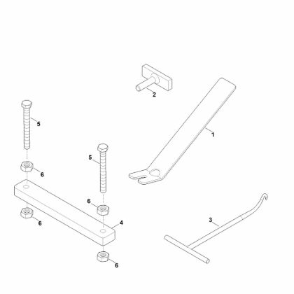 Imagen de K - Herramienta especial EVC 4000.1 (EVC4000-0003)