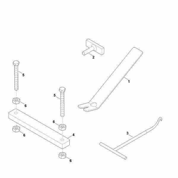 Imagen de K - Herramienta especial EVC 4000.1 (EVC4000-0003)