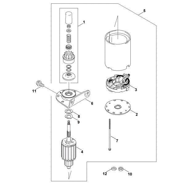 Imagen de L - Motor de arranque FH381V-AS51
