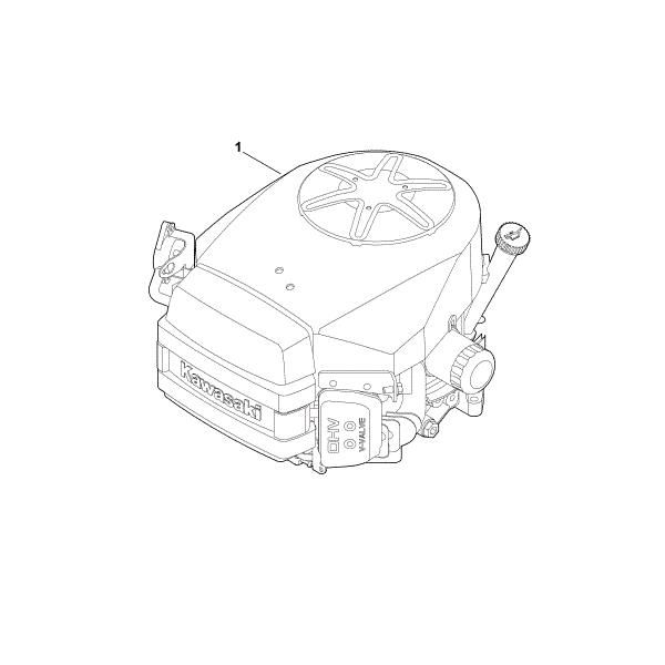 Imagen de A - Motor completo FH430V-AS54