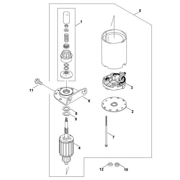 Imagen de L - Motor de arranque FH430V-AS54