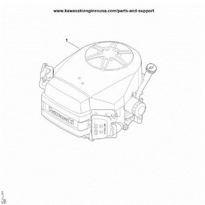 Imagen de A - Motor completo FH580V-AS51
