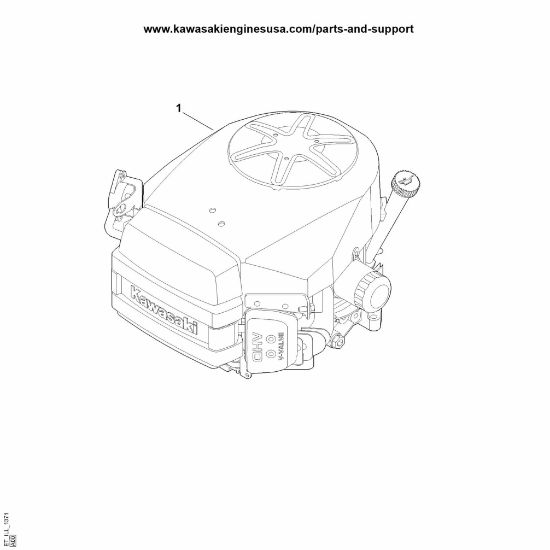 Imagen de A - Motor completo FH580V-AS51