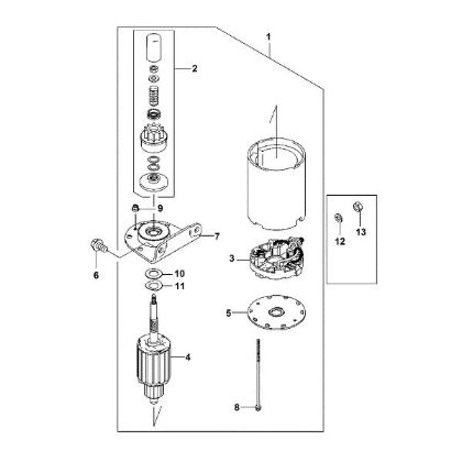 Imagen de L - Motor de arranque FH580V-AS51