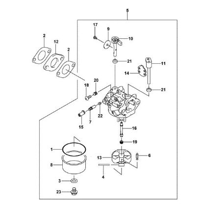 Imagen de I - Carburador FJ180V-AM58