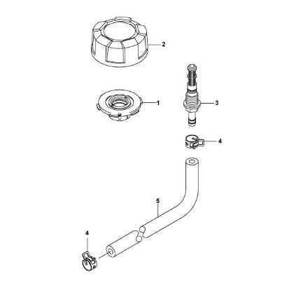 Imagen de K - Tuberà­a de combustible/ filtro FJ180V-AM58