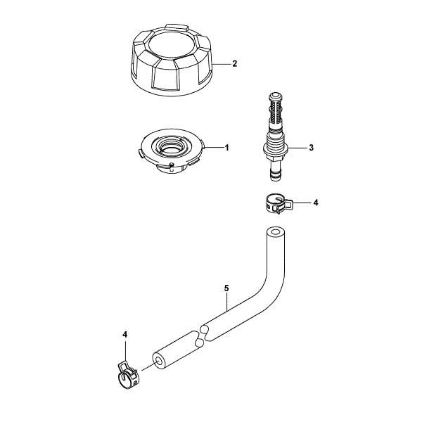 Imagen de K - Tuberà­a de combustible/ filtro FJ180V-AM58