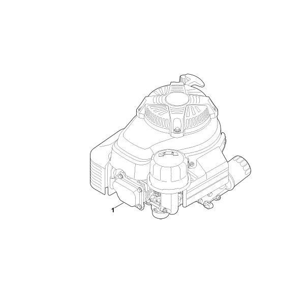 Imagen de A - Motor completo FJ180V-AM80