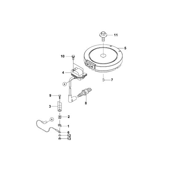 Imagen de G - Sistema de encendido FJ180V-AM80