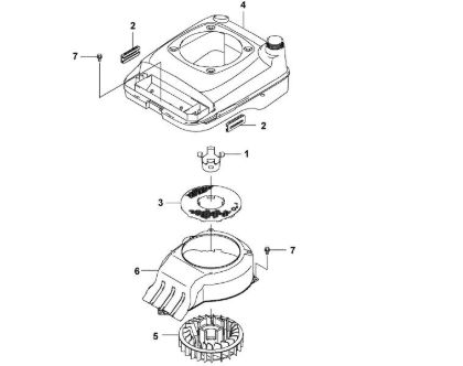 Imagen de F - Cubierta/ rotor de ventilador FJ180V-AS51