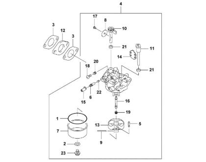 Imagen de I - Carburador FJ180V-AS51