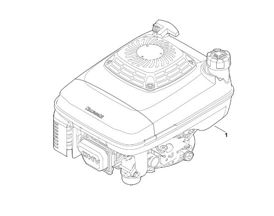 Imagen de A - Motor completo FJ180V-BS61