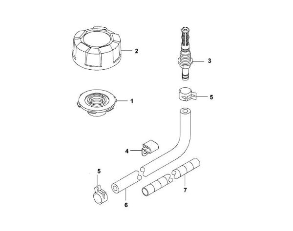 Imagen de K - Tuberà­a de combustible/ filtro FJ180V-BS61