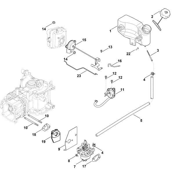 Imagen de G - Carburador, tuberà­a de combustible HD775 (HD775-3025)