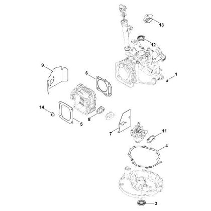 Imagen de H - Juego de juntas XT-6 (XT149-0213)