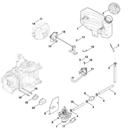 Imagen de G - Carburador, tuberà­a de combustible XT-6 (XT149-0213) (2011)