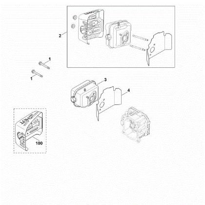 Imagen de F - Tubo de escape XT-675 (XT675-0022)