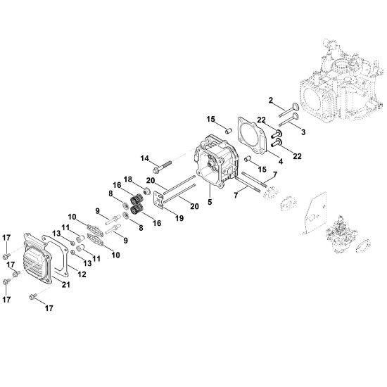 Imagen de I - Sombrerete de válvula, Válvulas XT-675 (XT675-0022)