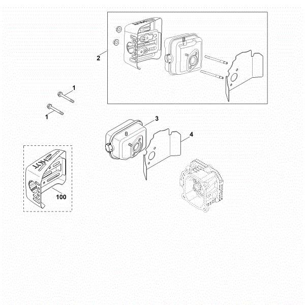 Imagen de F - Tubo de escape XT-675 (XT675-2019)