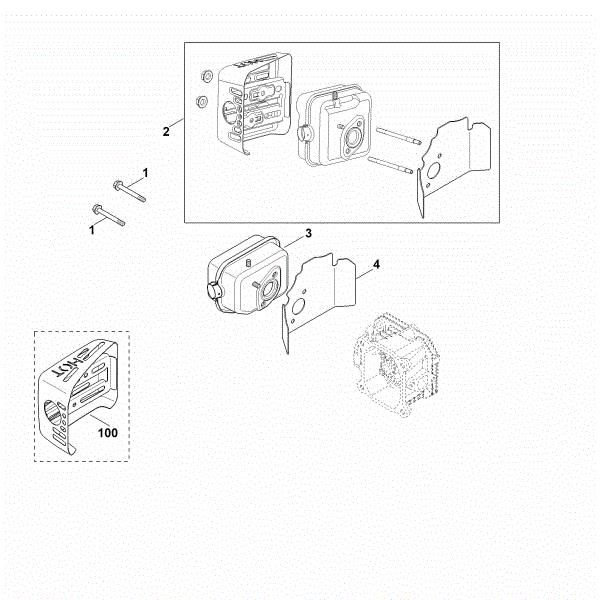 Imagen de F - Tubo de escape XT-675 (XT675-2047)