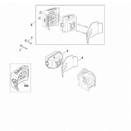 Imagen de F - Tubo de escape XT-675 (XT675-3052)