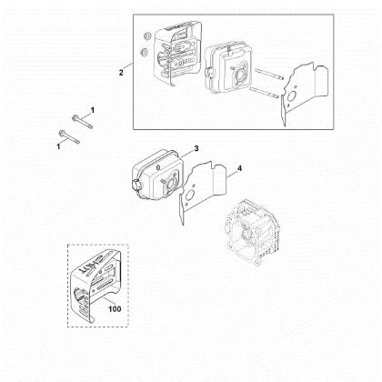 Imagen de F - Tubo de escape XT-675 (XT675-3098)