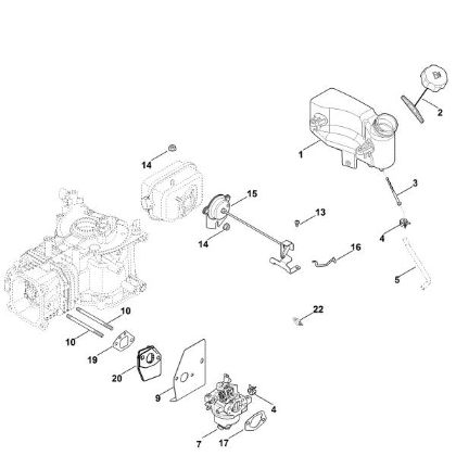 Imagen de G - Carburador, tuberà­a de combustible XT-675 (XT675-3109)