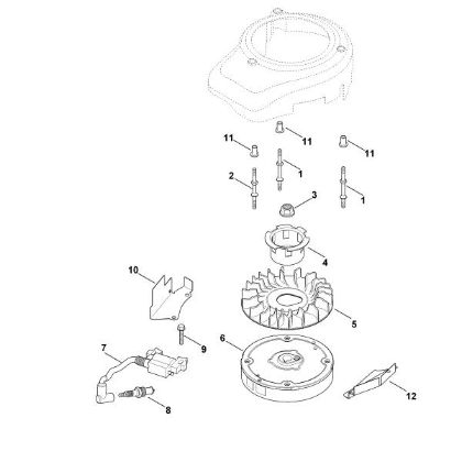 Imagen de J - Sistema de encendido XT-800 (XT800-0032)