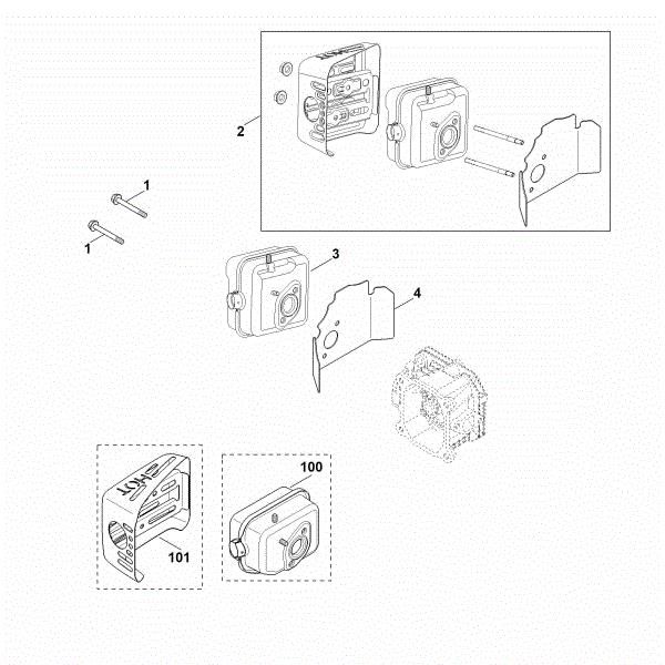Imagen de F - Tubo de escape XT-800 (XT800-3086)